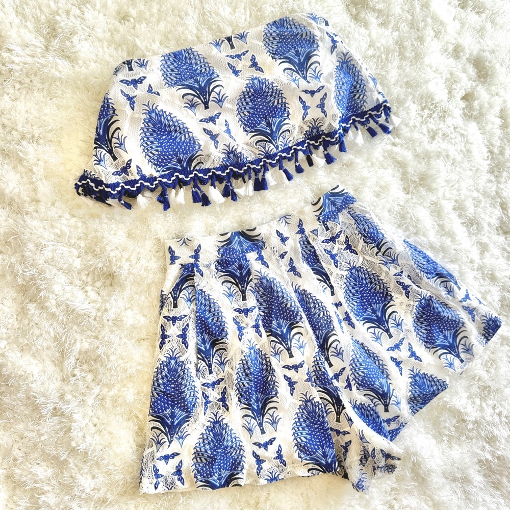 L'ATISTE co ord matching set tassels poupette fifth label patbo luxxel lioness
